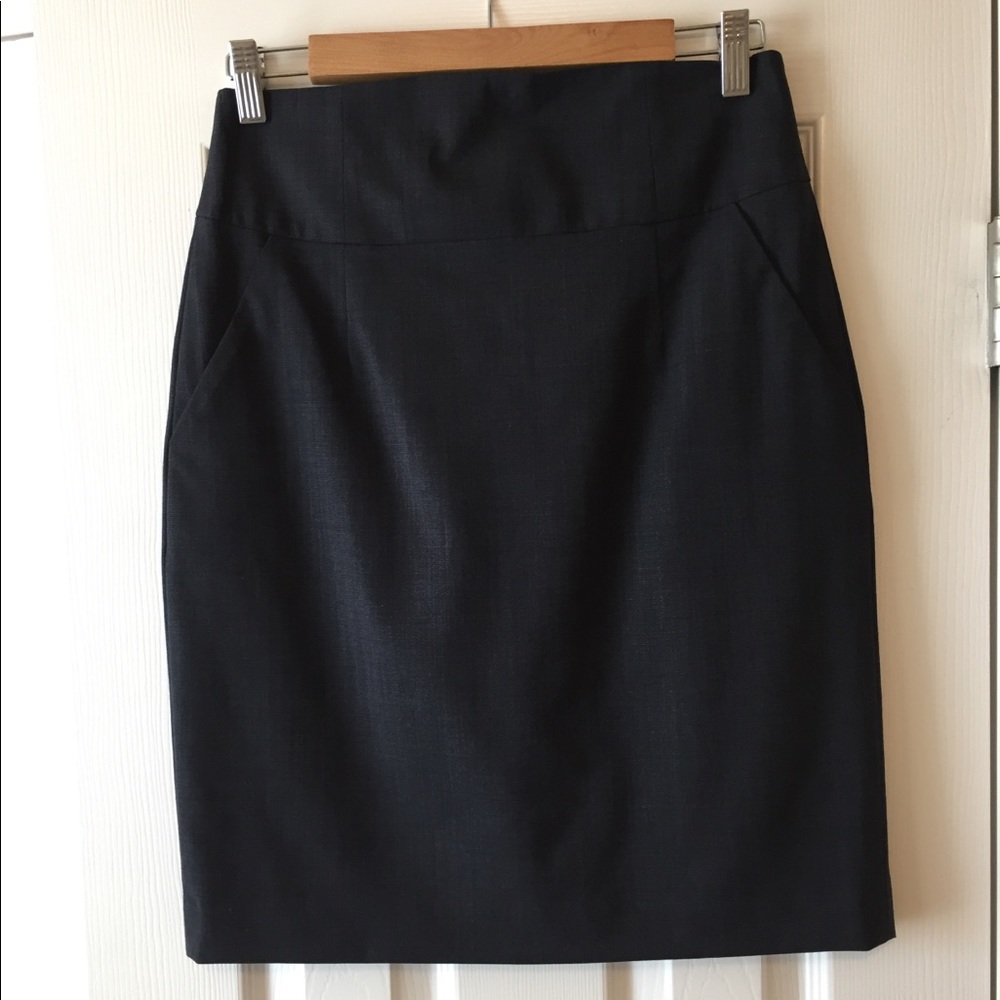 Banana Republic Wool Pencil Skirt